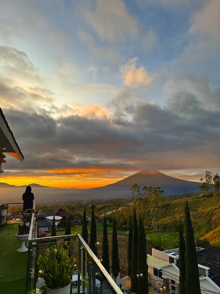 Senja di Pegunungan Darajat